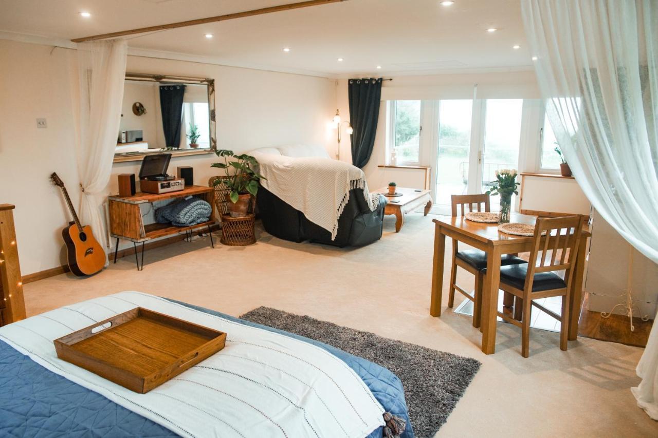 Spacious Sea-View Apt. Overlooking St Ives Bay Gwithian Exteriér fotografie