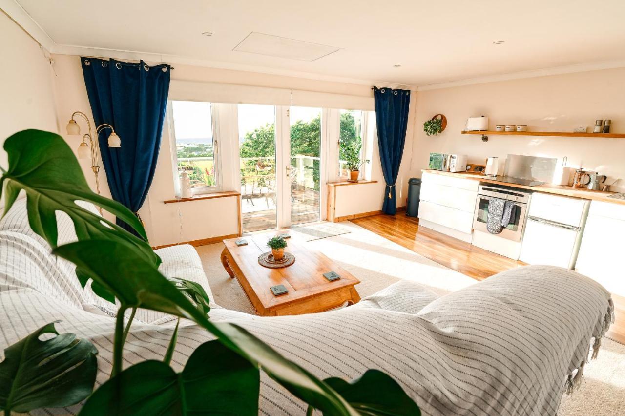 Spacious Sea-View Apt. Overlooking St Ives Bay Gwithian Exteriér fotografie